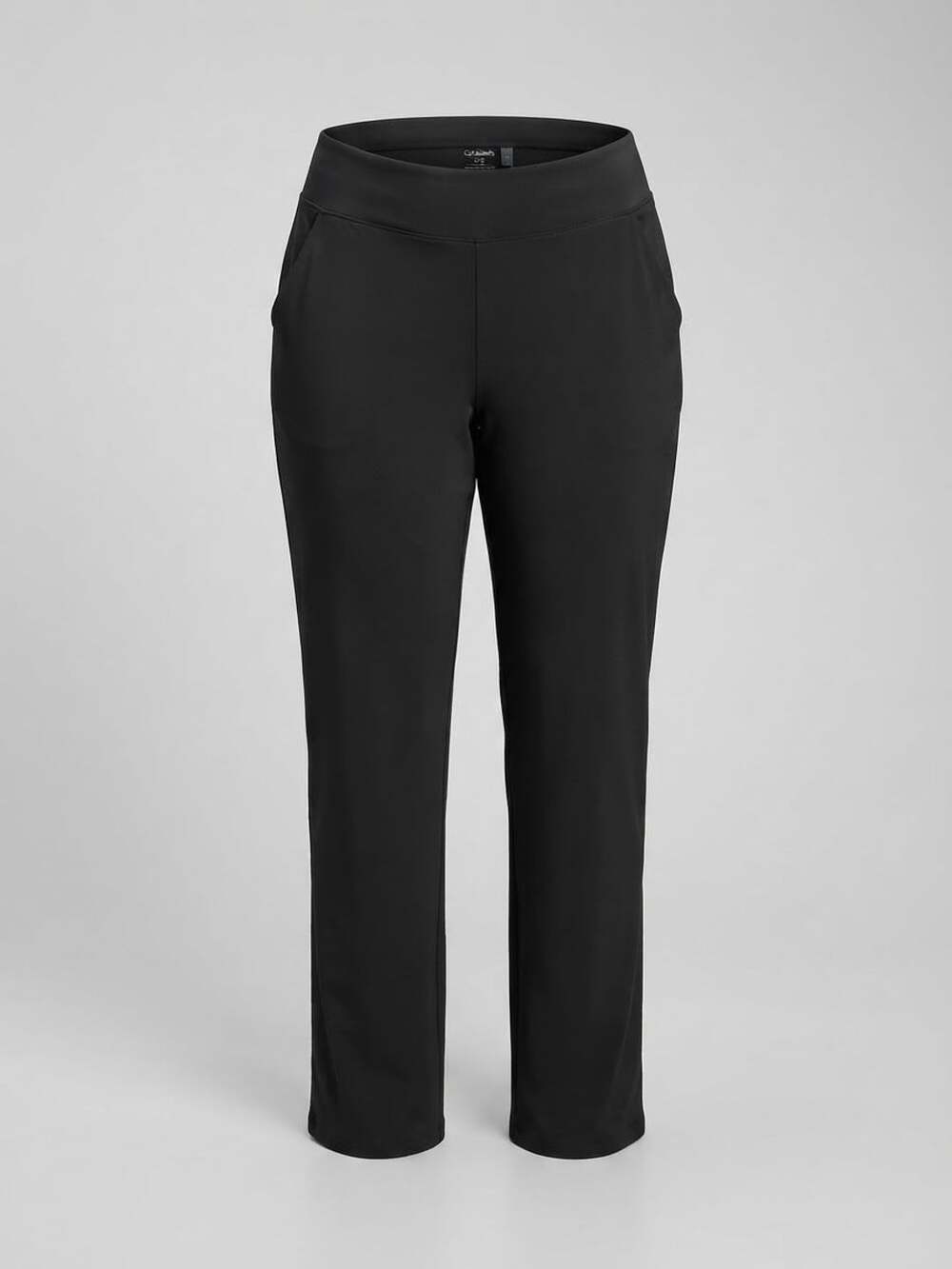 Columbia Sportswear Company Women's Black Pull-On Straight-Leg Pants large